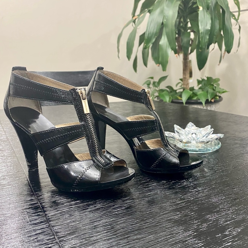 Michael Kors zip up sandals